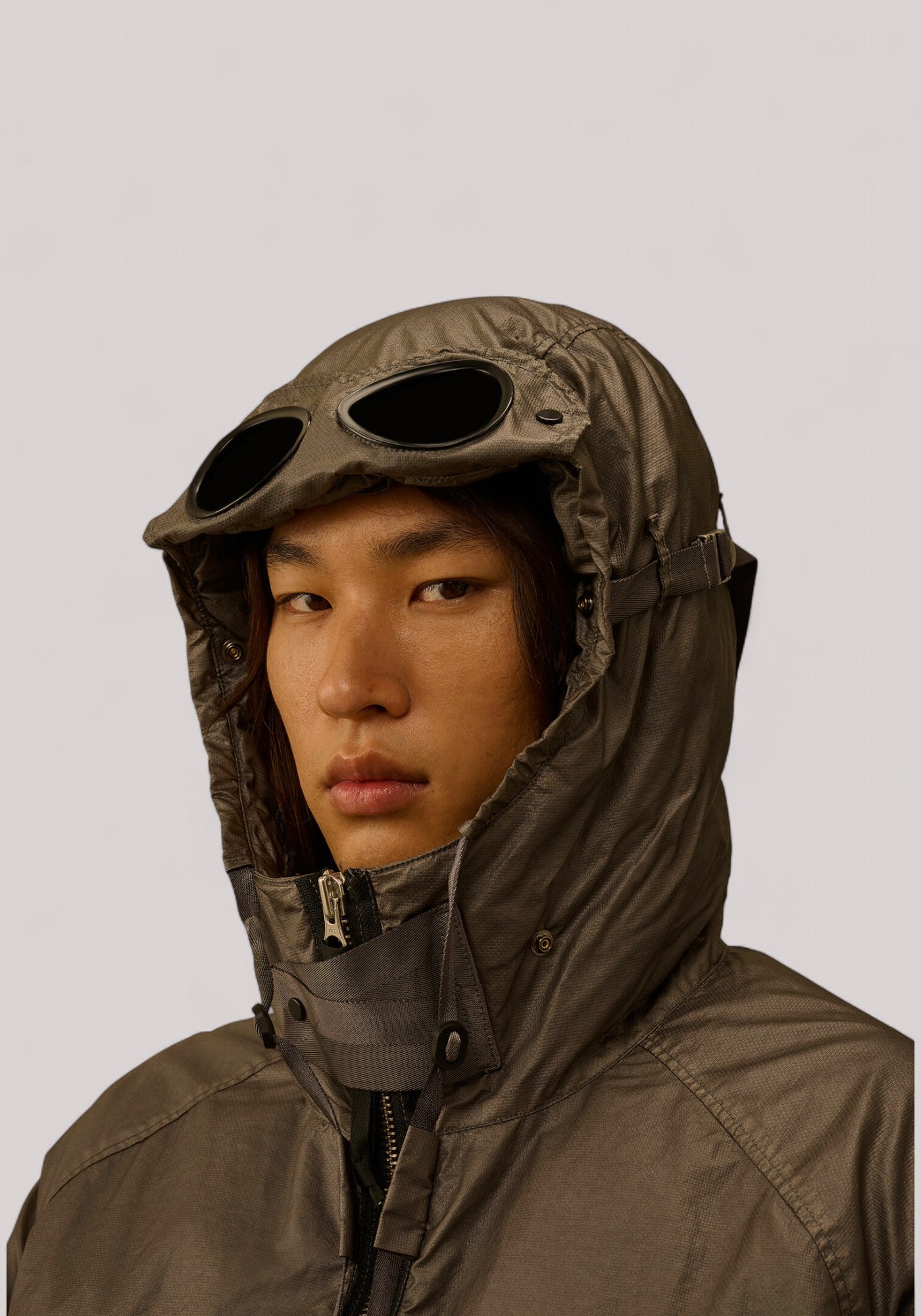 GIACCONE UOMO GOGGLE JACKET IVY GREEN