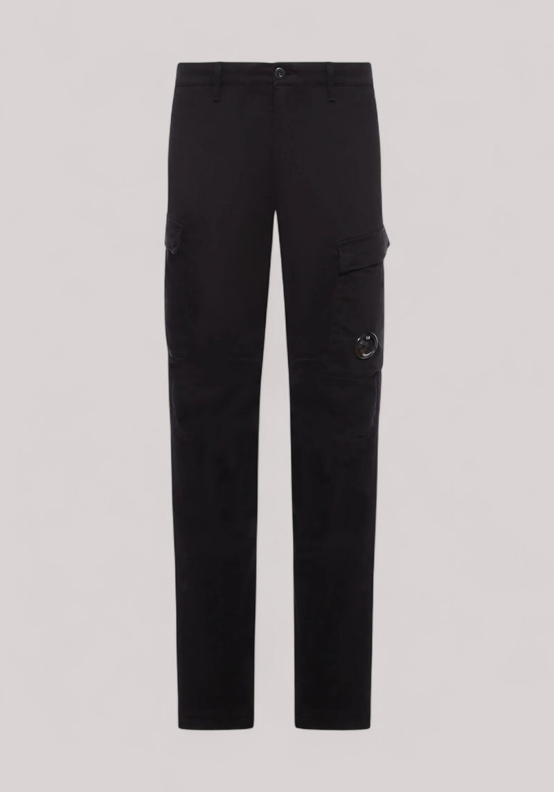 PANTALONE UOMO CARGO SLIM BLACK