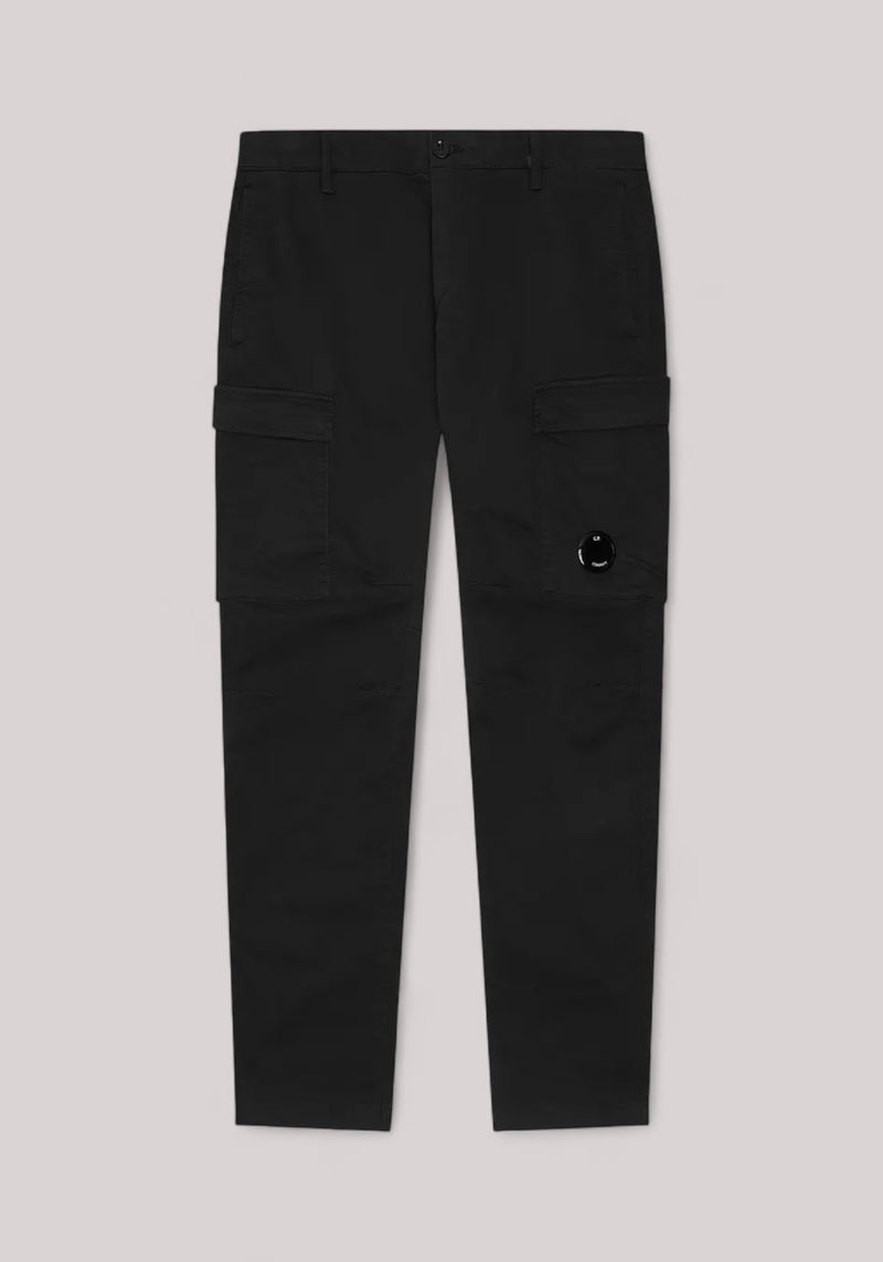 PANTALONE UOMO CARGO SLIM BLACK