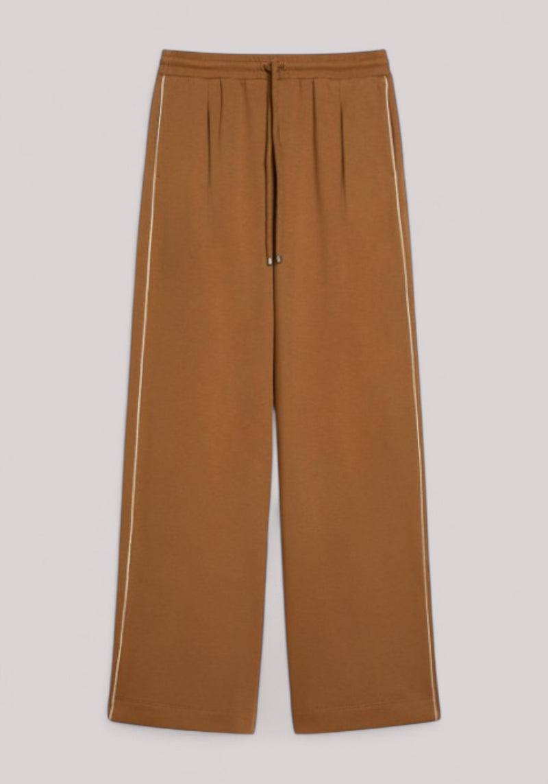 PANTALONE DONNA IN FELPA CUOIO