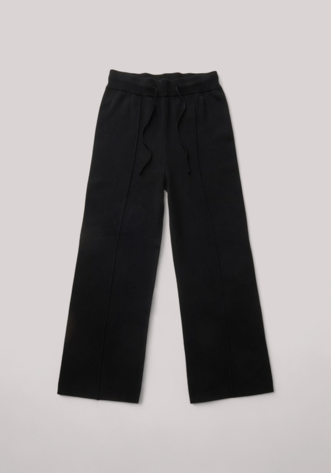 PANTALONE DONNA IN JERSEY JOGGER NERO