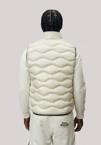 GILET UOMO IN OVATTA BIANCO