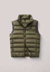 GILET UOMO IN PIUMA DUKE VERDE PIGNA