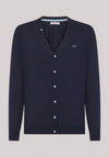 MAGLIA UOMO CARDIGAN NAVY BLUE