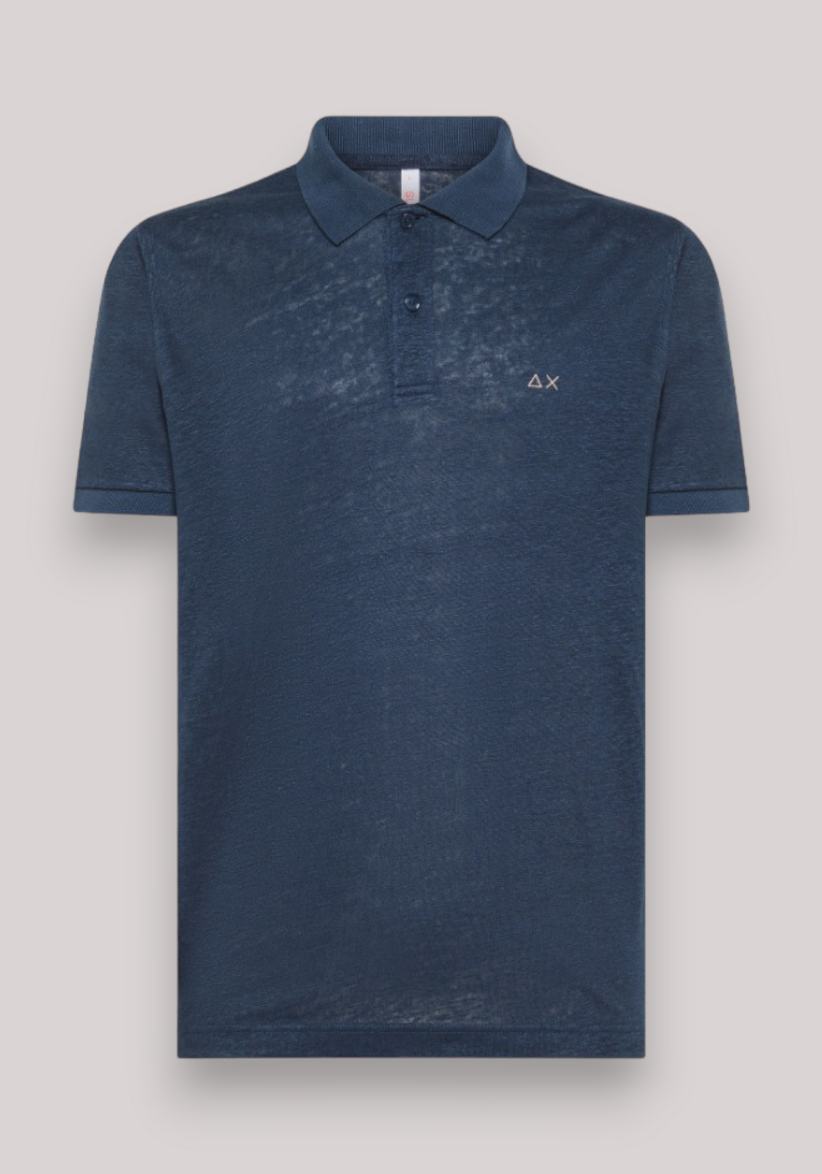 POLO UOMO NAVY BLUE LINO - Linassi