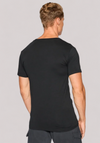 T-SHIRT UOMO NERO - CLASSIC-2 PACK-CREW - Linassi