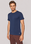 T-SHIRT UOMO NAVY - CLASSIC-2 PACK - Linassi