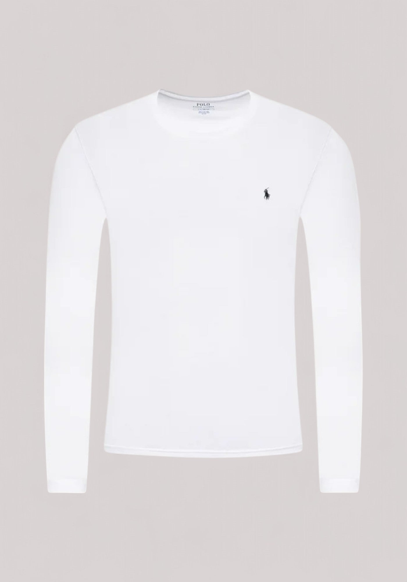 T-SHIRT UOMO MANICA LUNGA BIANCO