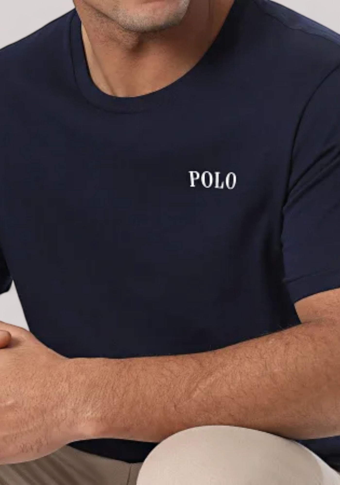 T-SHIRT UOMO NAVY - Linassi