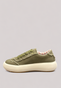 SCARPE DONNA MILITARE - JUNO CANVAS Z34221 19 - Linassi