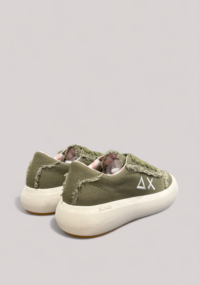 SCARPE DONNA MILITARE - JUNO CANVAS Z34221 19 - Linassi