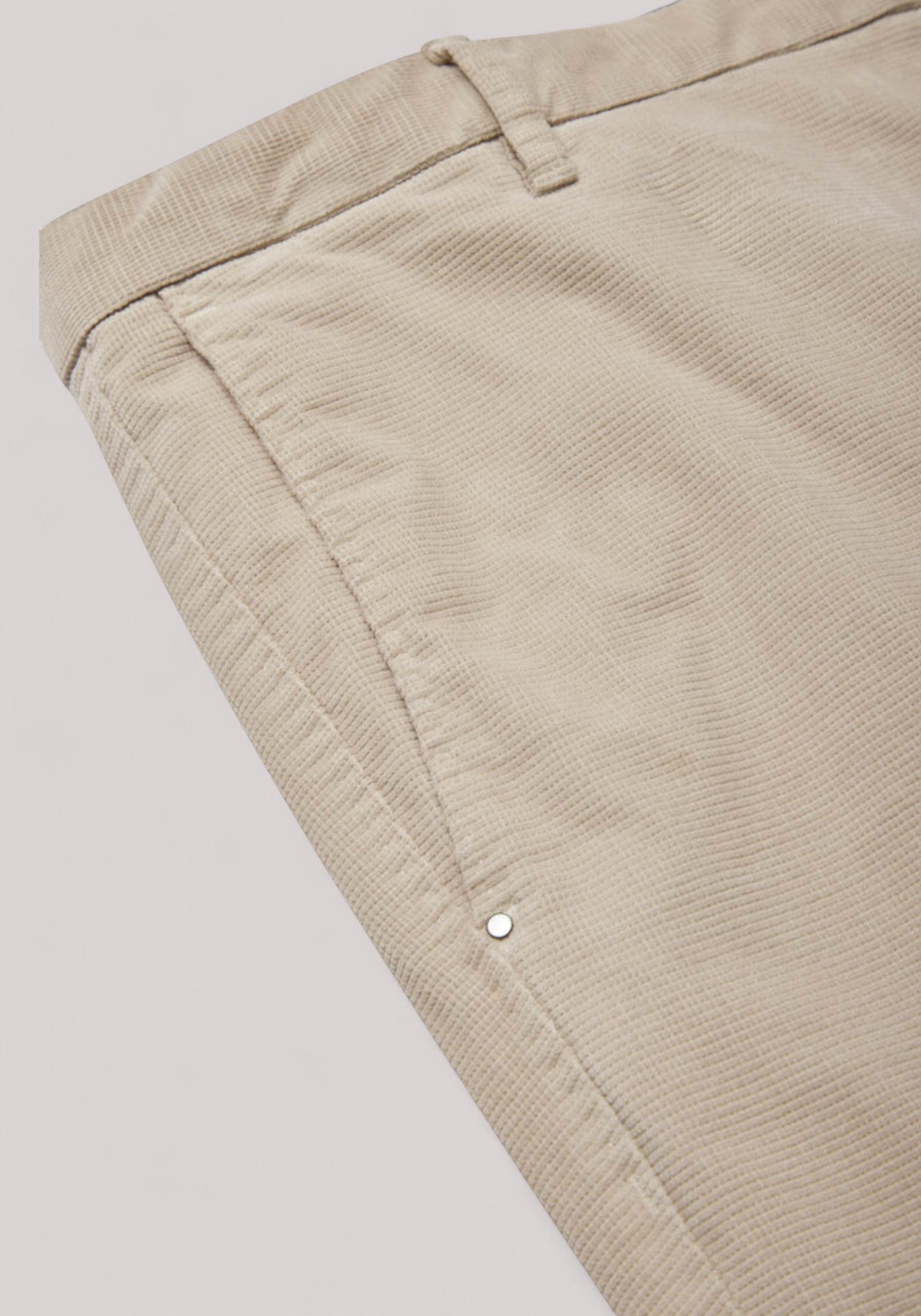 PANTALONE UOMO FUSTAGNO SLIMFIT AVORIO