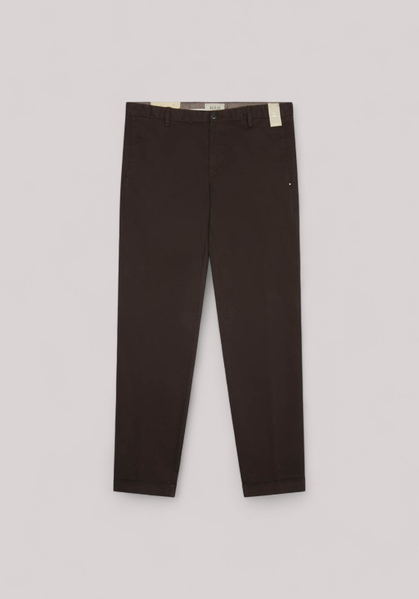 PANTALONE UOMO TRICOTINA  SLIMFIT TESTA DI MORO