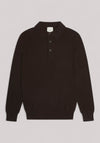 POLO UOMO LAMBSWOOL CACAO