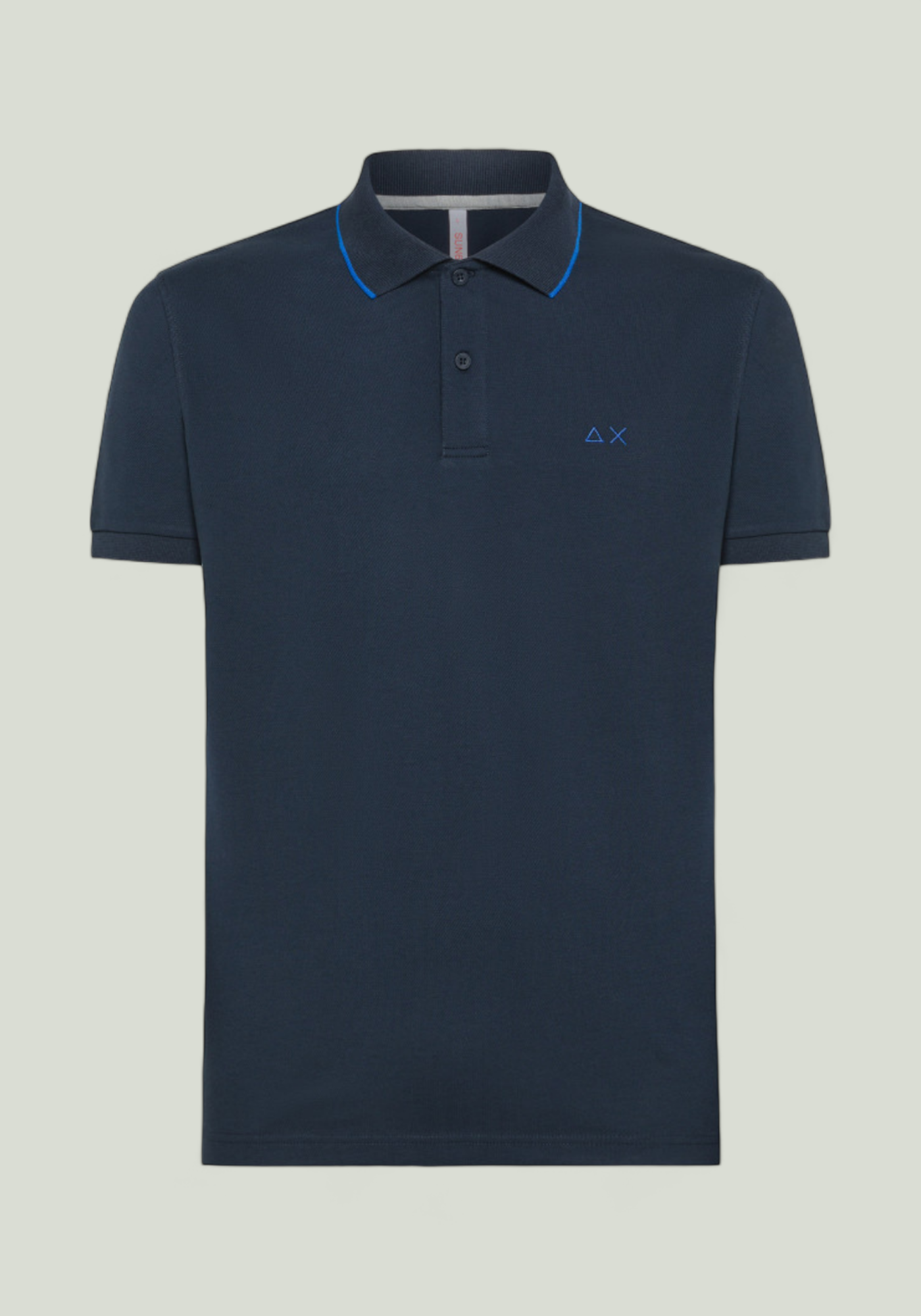 POLO UOMO STRETCH NAVY BLUE - Linassi