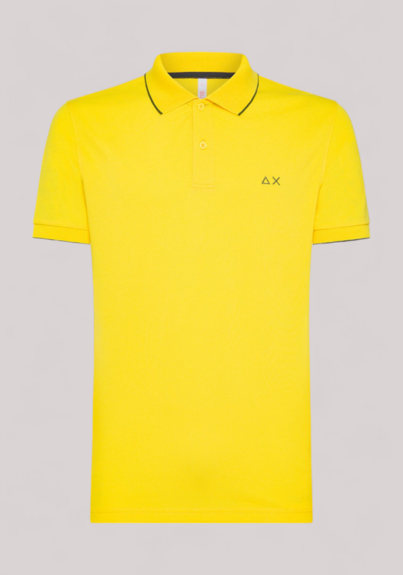 POLO UOMO STRETCH GIALLO - POLO SMALL STRIPES O A34113 23 - Linassi