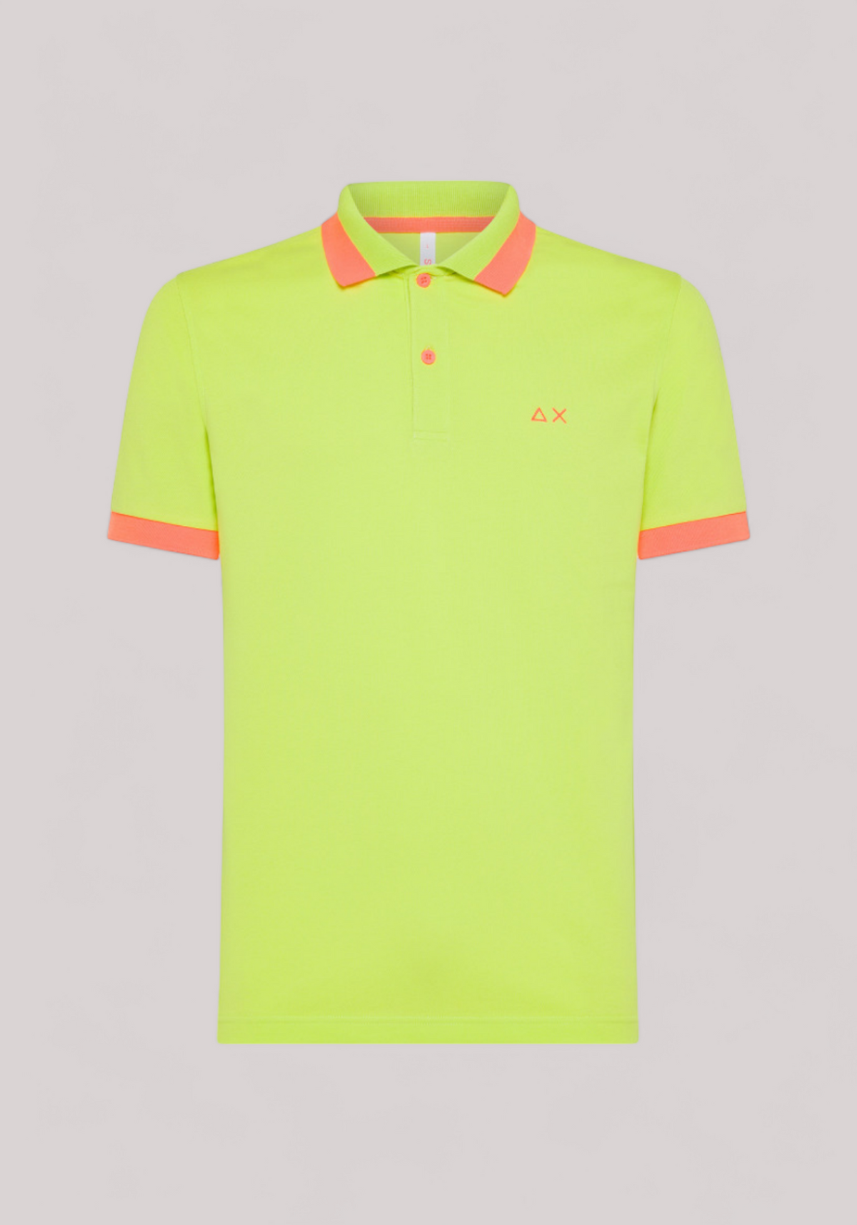 POLO UOMO BIG STRIPE FLUO LIME - Linassi