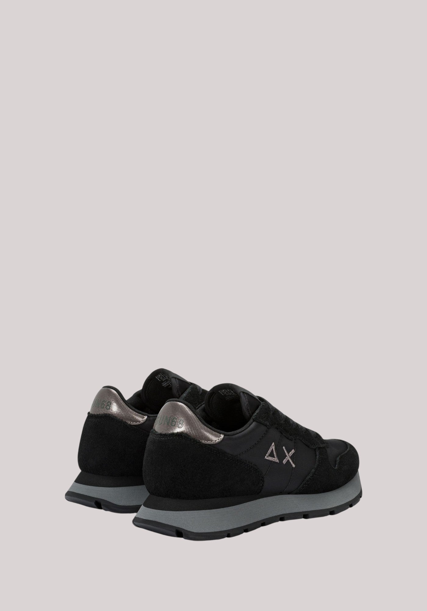 SCARPE DONNA ALLY GOLD SILVER NERO/GRIGIO MEDIO