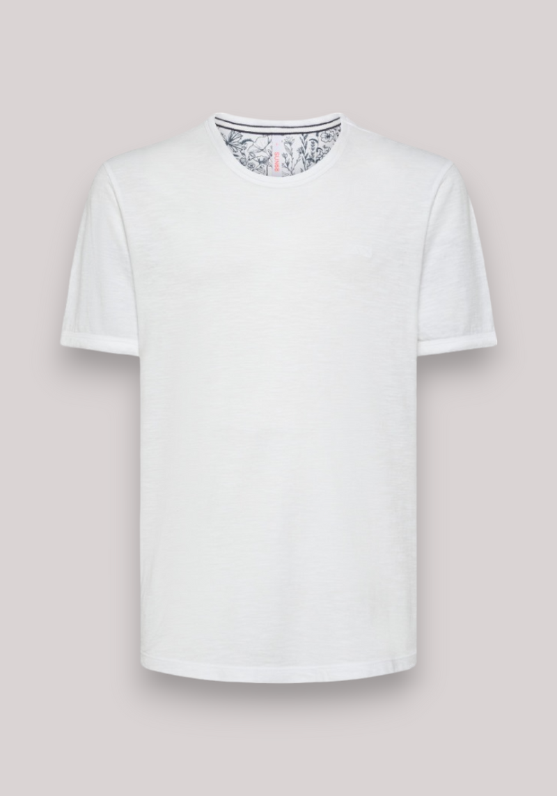 T-SHIRT UOMO BIANCO PANNA - Linassi