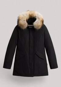 GIACCONE DONNA ARCTIC RACCOON PARKA BLACK