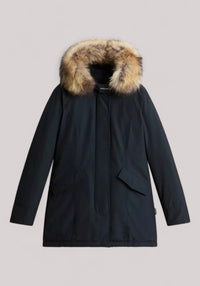 GIACCONE DONNA ARCTIC RACCOON PARKA DARK NAVY