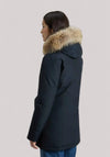 GIACCONE DONNA ARCTIC RACCOON PARKA DARK NAVY