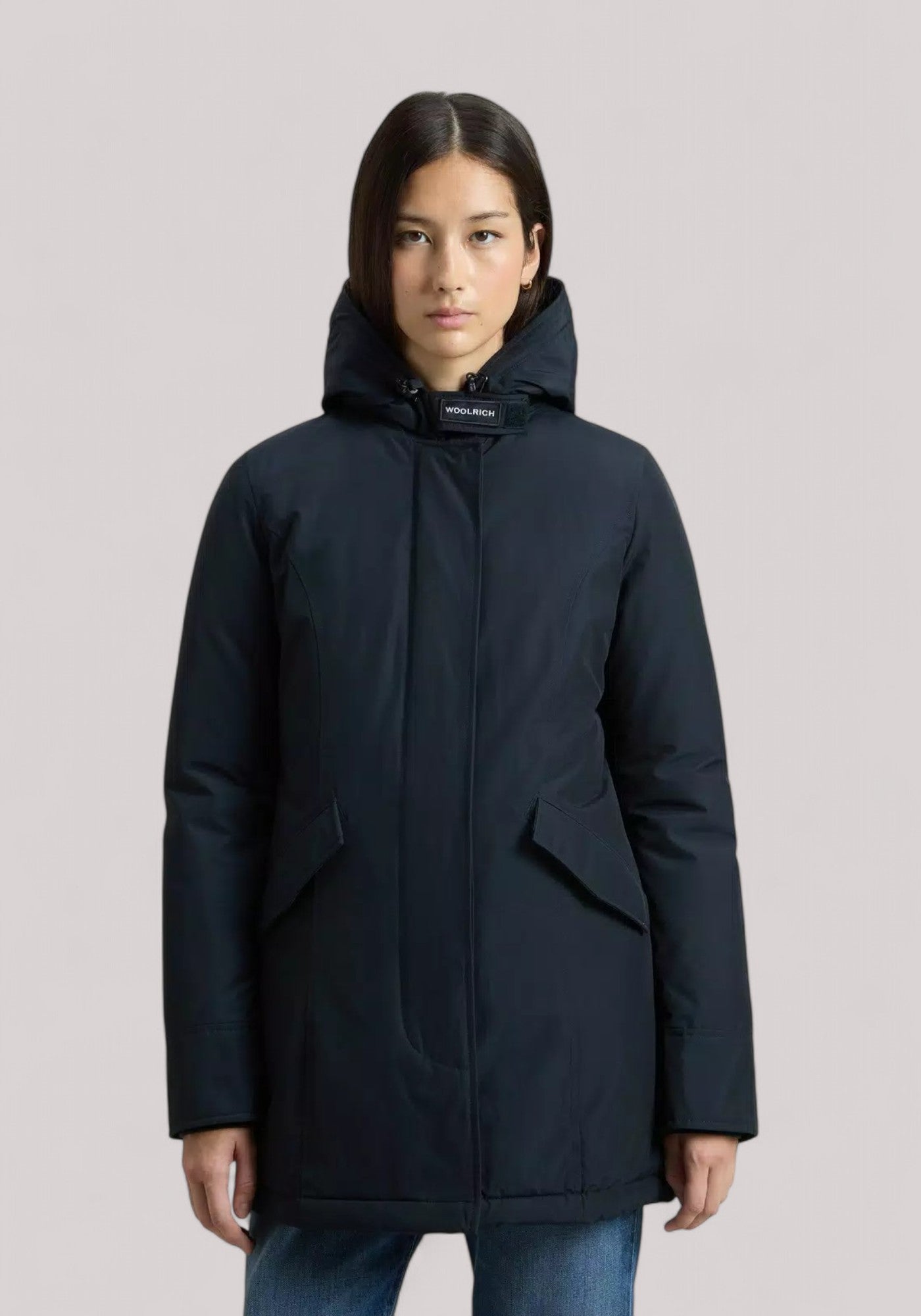 GIACCONE DONNA ARCTIC RACCOON PARKA DARK NAVY