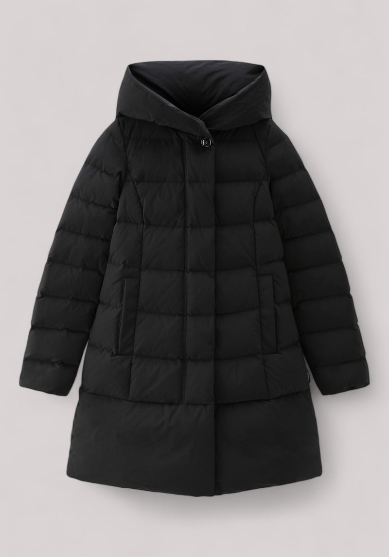 GIACCONE DONNA PUFFY PRESCOTT PARKA BLACK