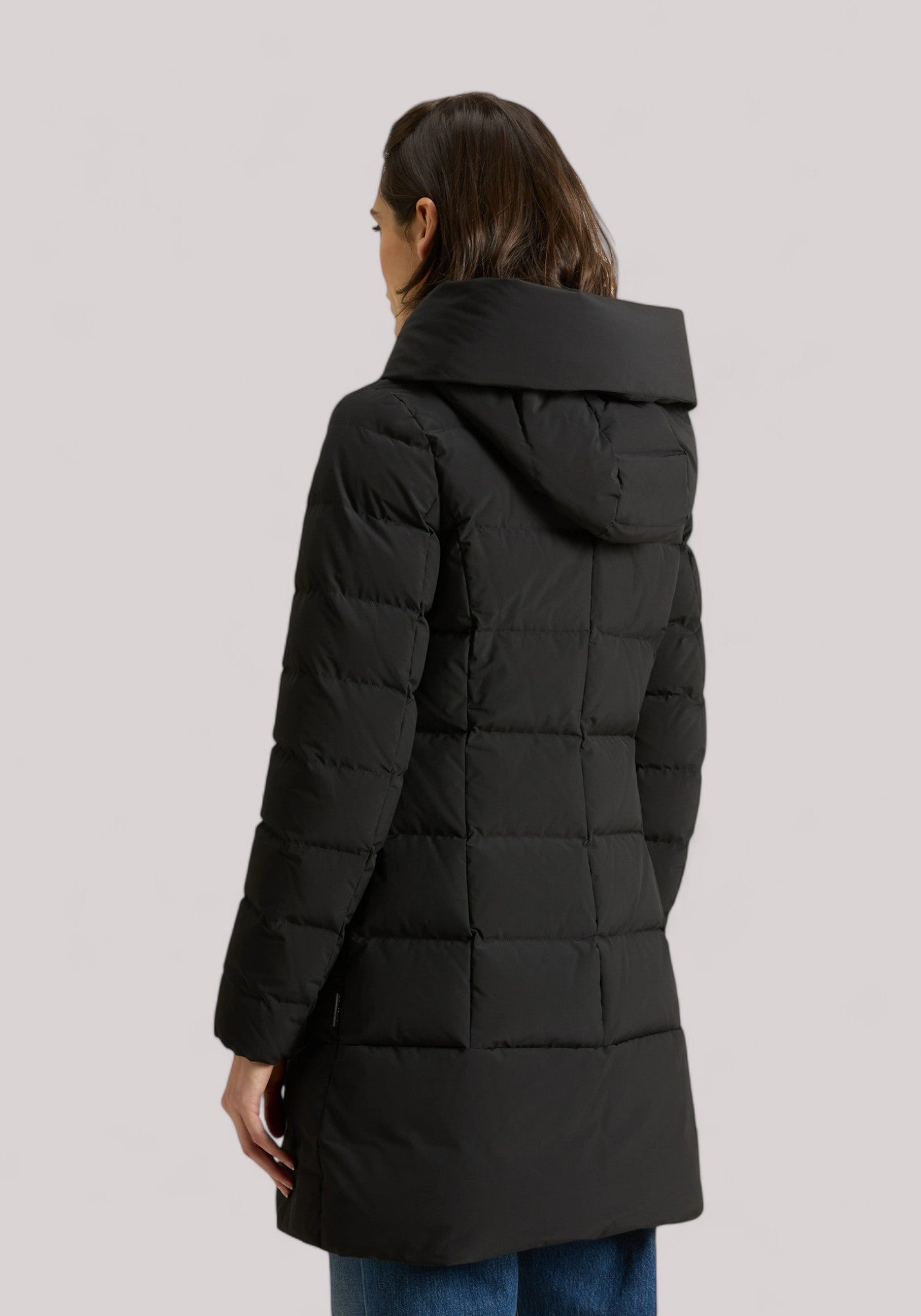 GIACCONE DONNA PUFFY PRESCOTT PARKA BLACK