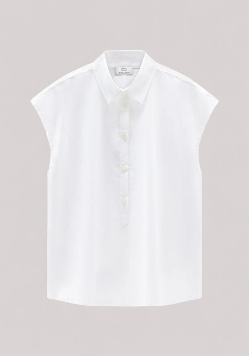 CAMICIA DONNA IN COTONE BRIGHT WHITE