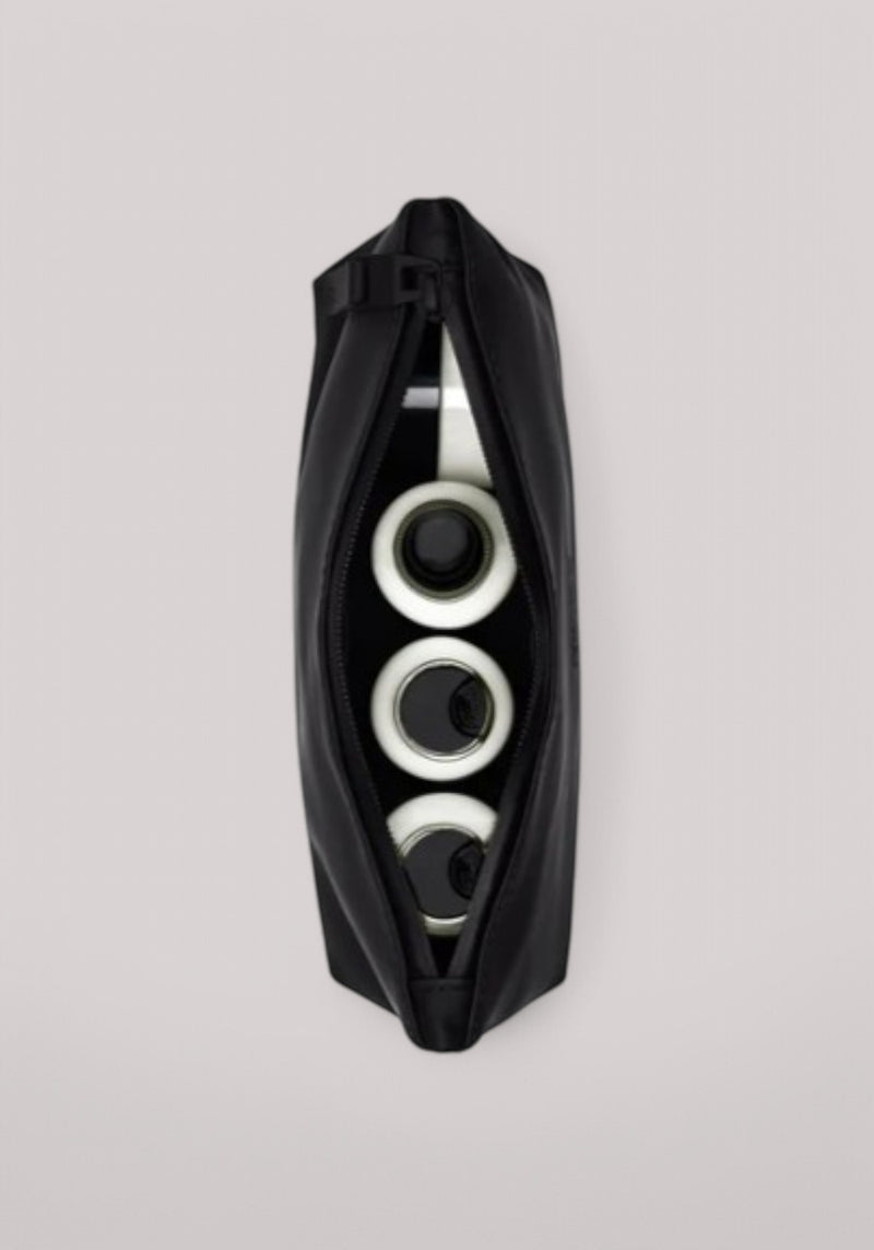 BORSA UNISEX COSMETIC BLACK - Linassi