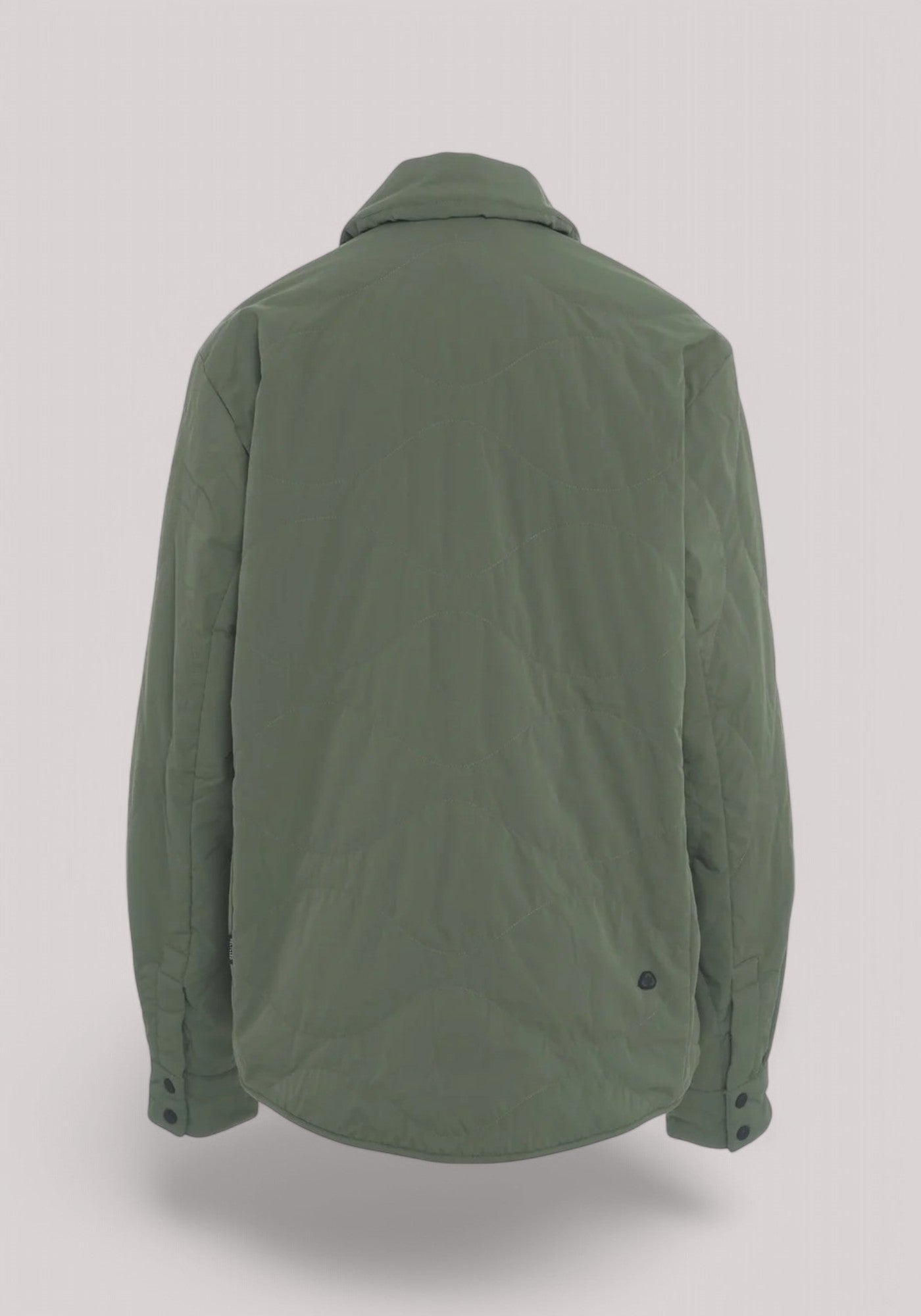 GIUBBINO UOMO OVERSHIRT THYME GREEN - Linassi
