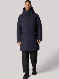 GIACCONE UOMO PUFFER COSMO BLUE BLACK