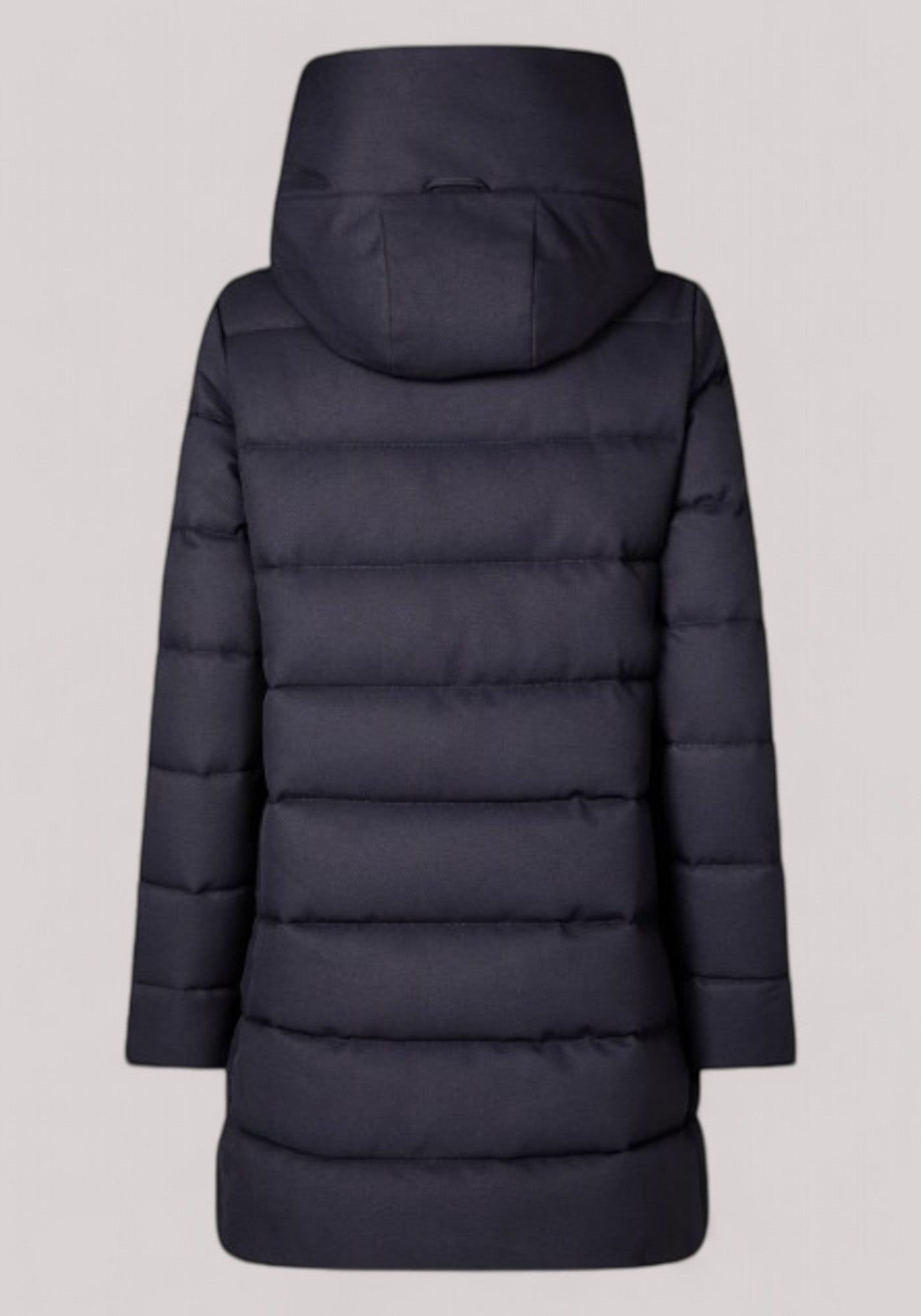 GIACCONE DONNA PIUMINO PUFFER BLUE BLACK