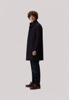 CAPPOTTO UOMO MISTO LANA BLU GRAFITE