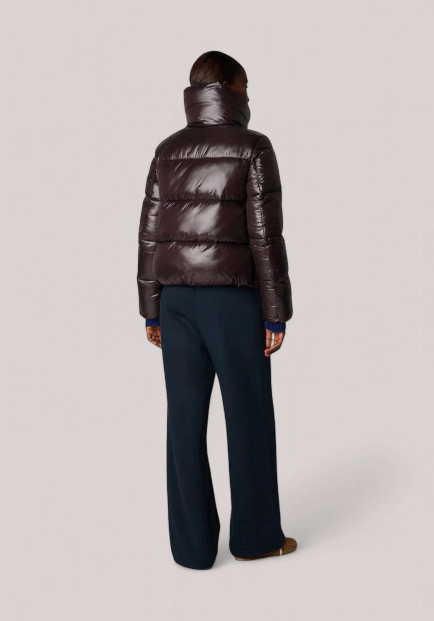GIUBBINO DONNA ISLA BROWN BLACK