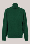 MAGLIA UOMO VERDE SCURO - TURTLE FAKE LEATHER