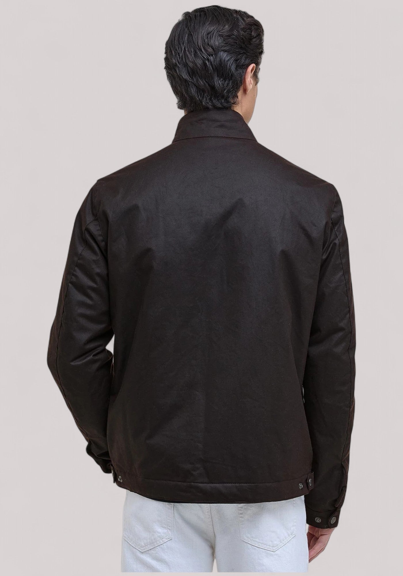 GIUBBINO UOMO LUTLAW HARRINGTON WAX JACKETRUSTIC