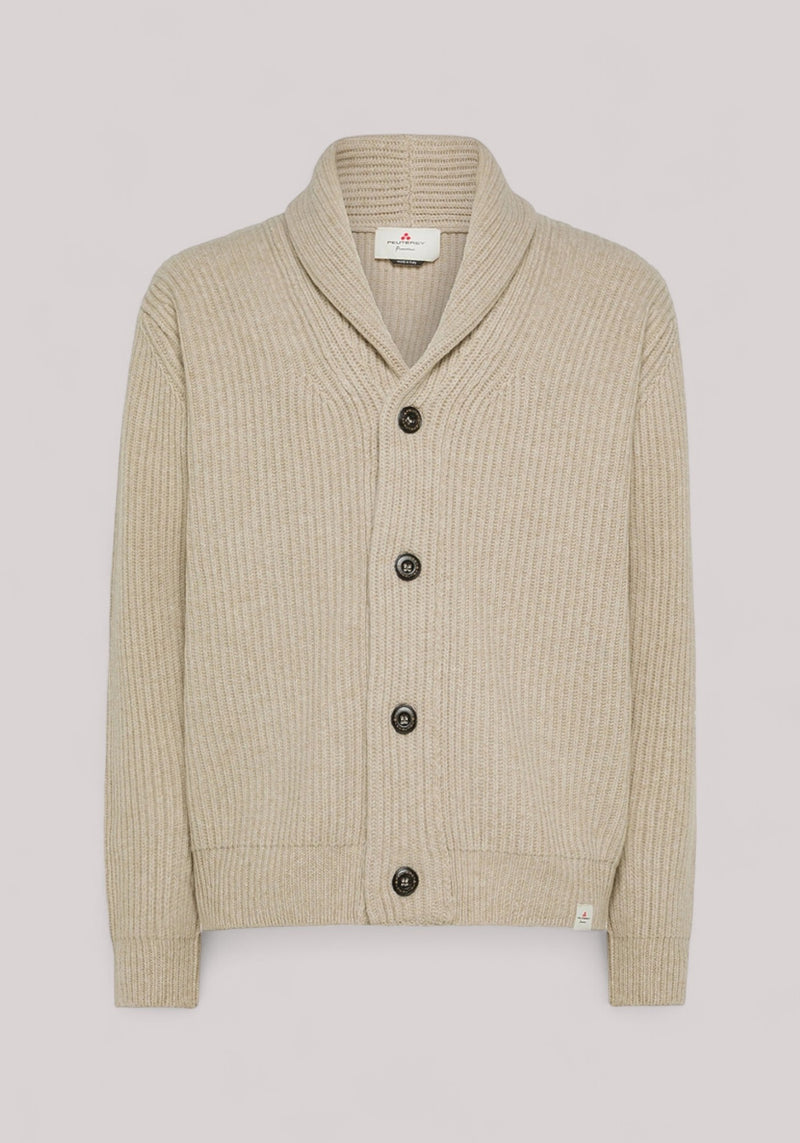 MAGLIA UOMO CARDIGAN A COSTE JUTA