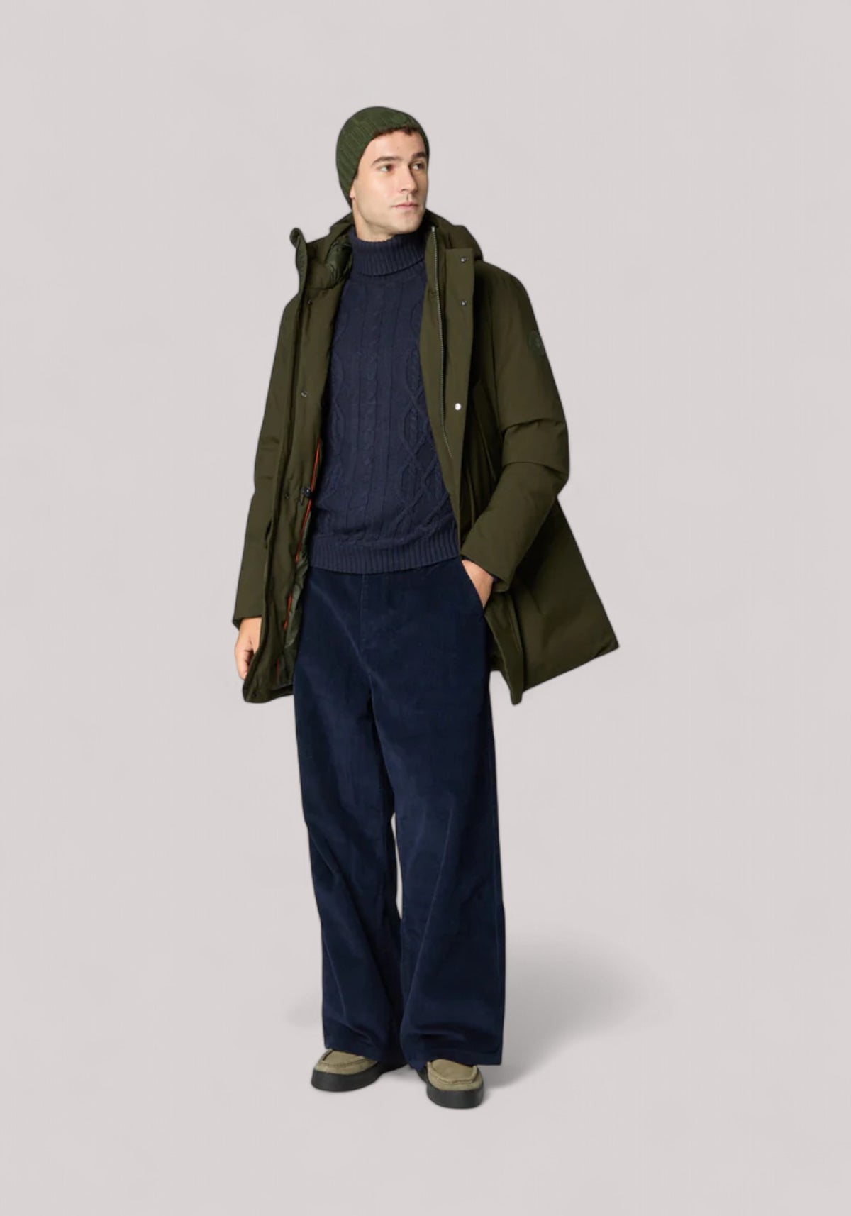 GIACCONE UOMO PARKA WILSON LAND GREEN