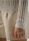 MAGLIA DONNA MOULINE PAPIRO