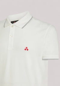 POLO UOMO COTONE STRETCH PAPIRO