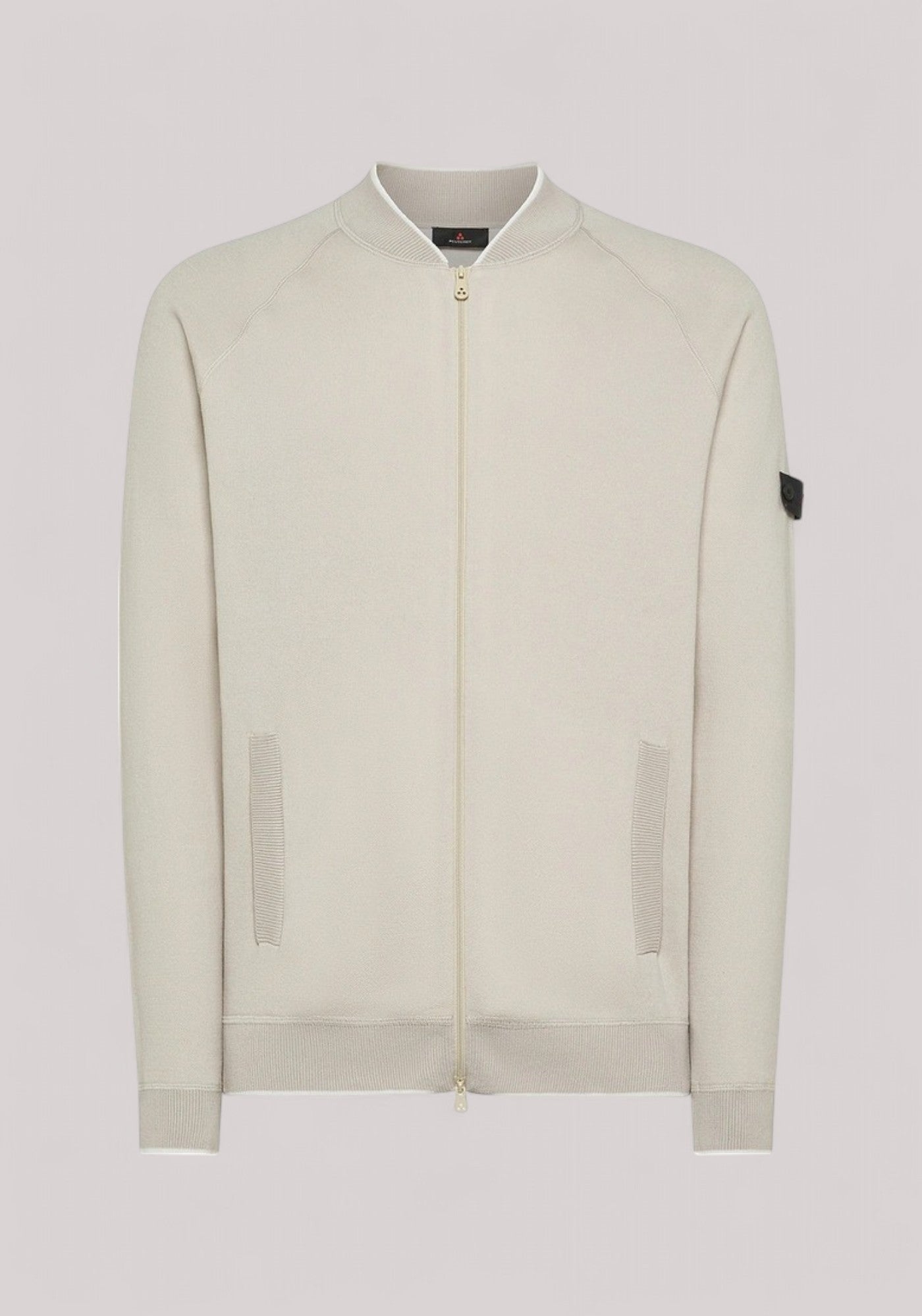 FELPA UOMO FULL ZIP TAPIOCA