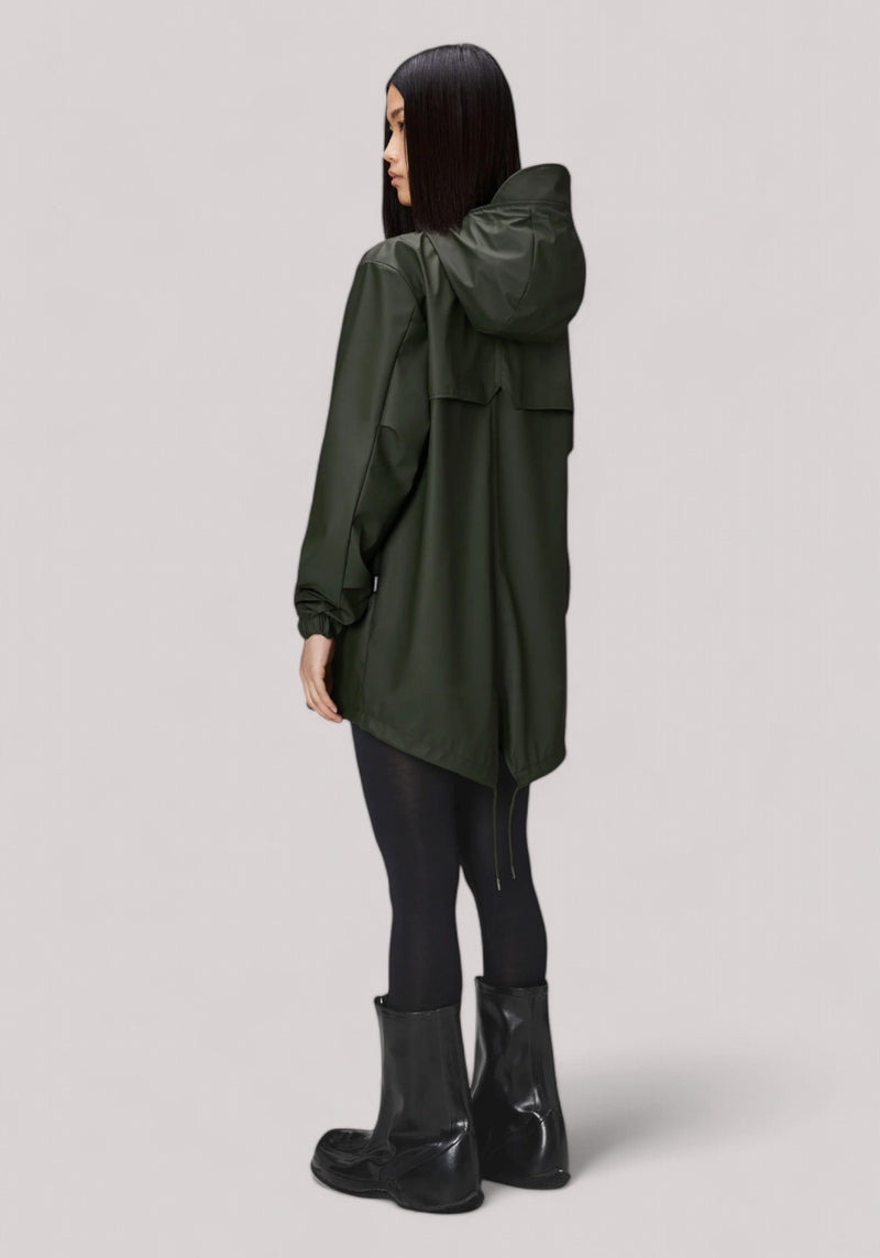 IMPERMEABILE UNISEX GREEN - FISHTAIL JACKET(W3) RA18010