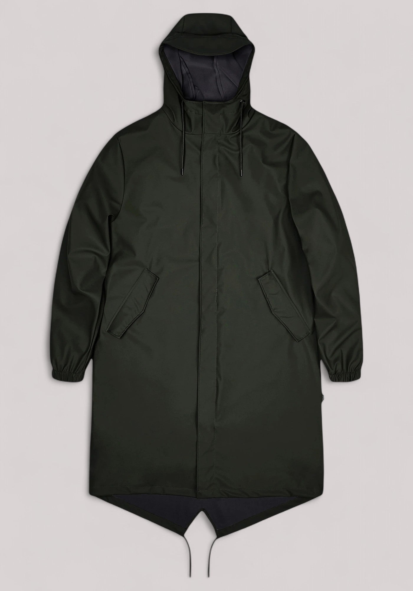 IMPERMEABILE UNISEX FISHTAIL PARKA(W3) VERDE
