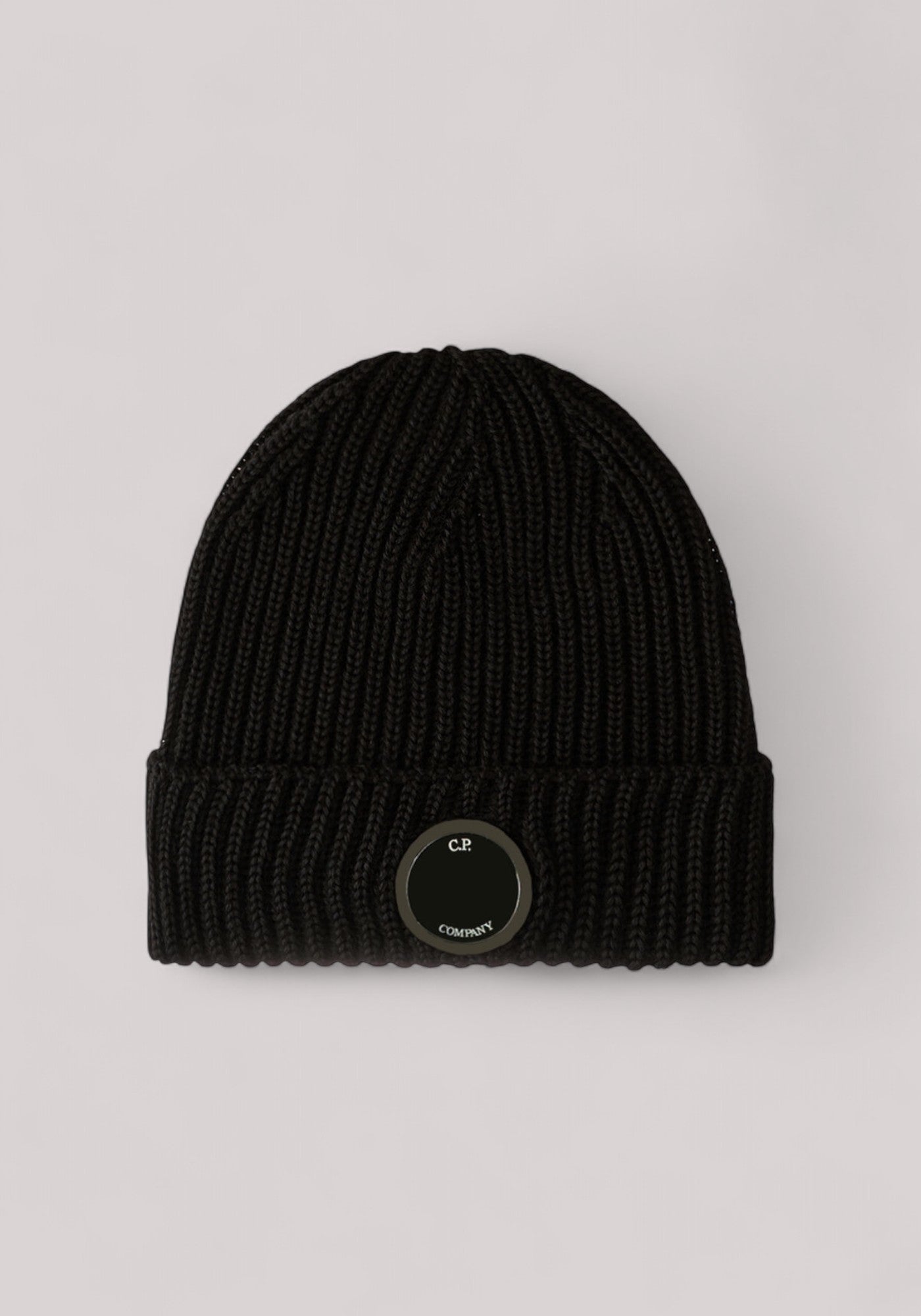 BERRETTO UOMO MERINOS LENS BLACK