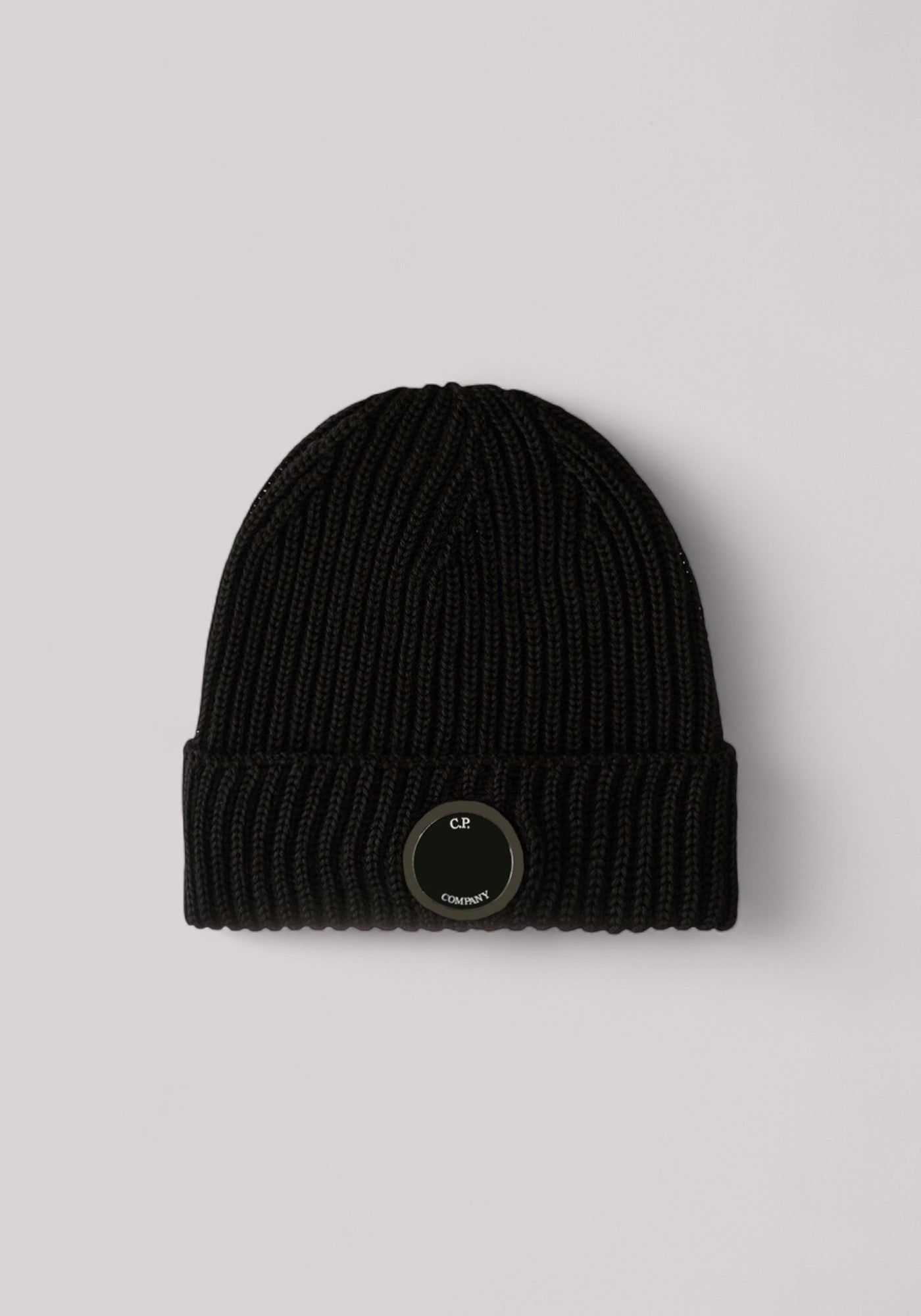 BERRETTO UOMO MERINOS LENS BLACK