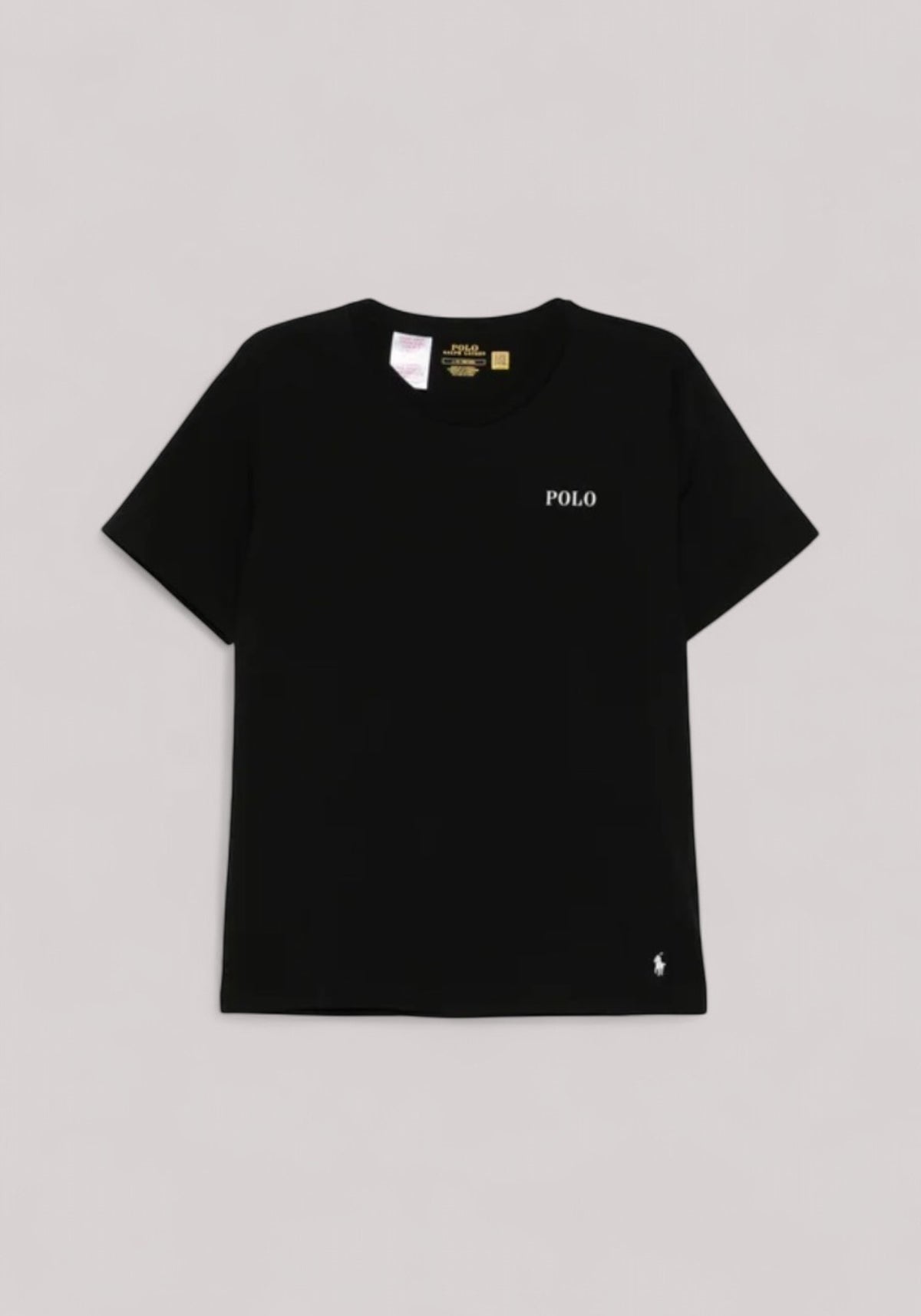 T-SHRT UOMO IN COTONE BLACK - Linassi