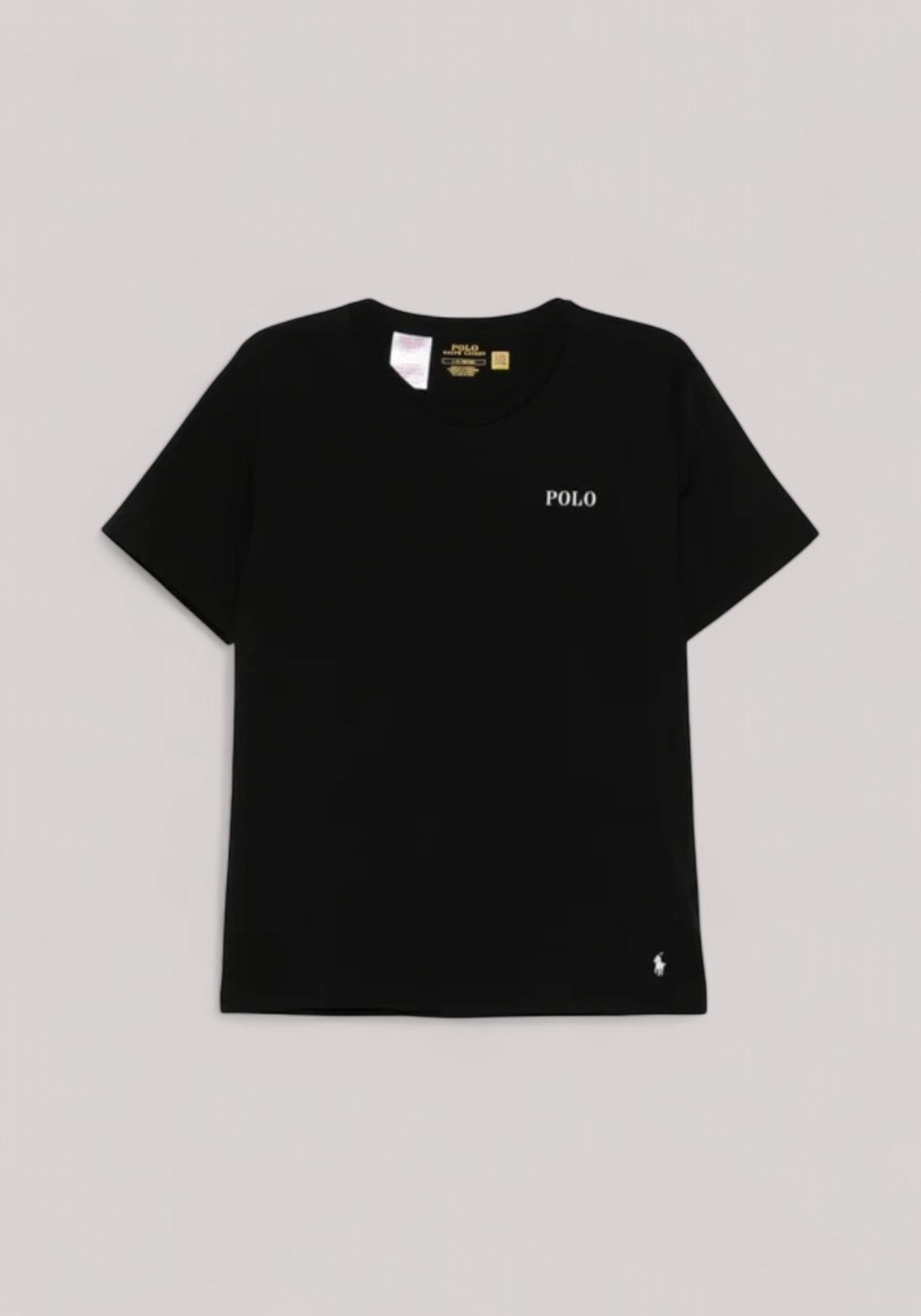 T-SHRT UOMO IN COTONE BLACK - Linassi