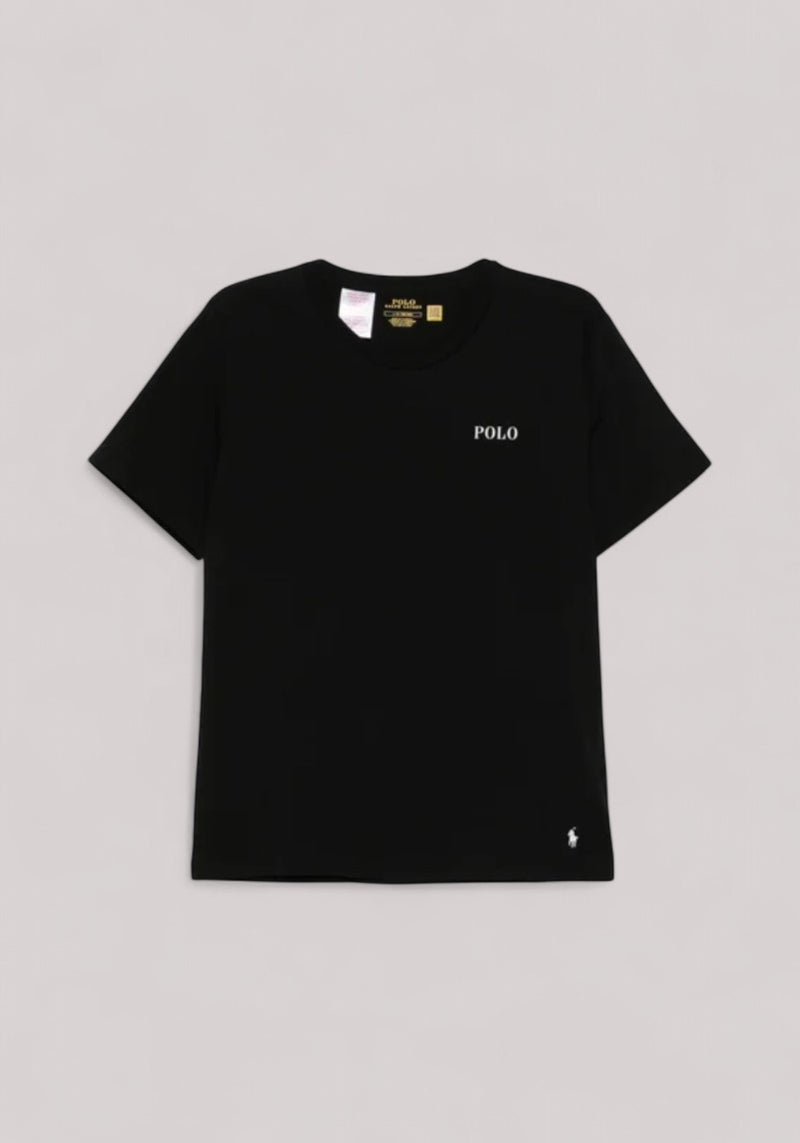 T-SHRT UOMO IN COTONE BLACK - Linassi